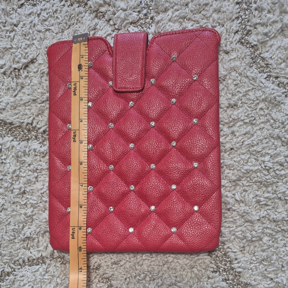 NWOT Red Bling Tablet Case